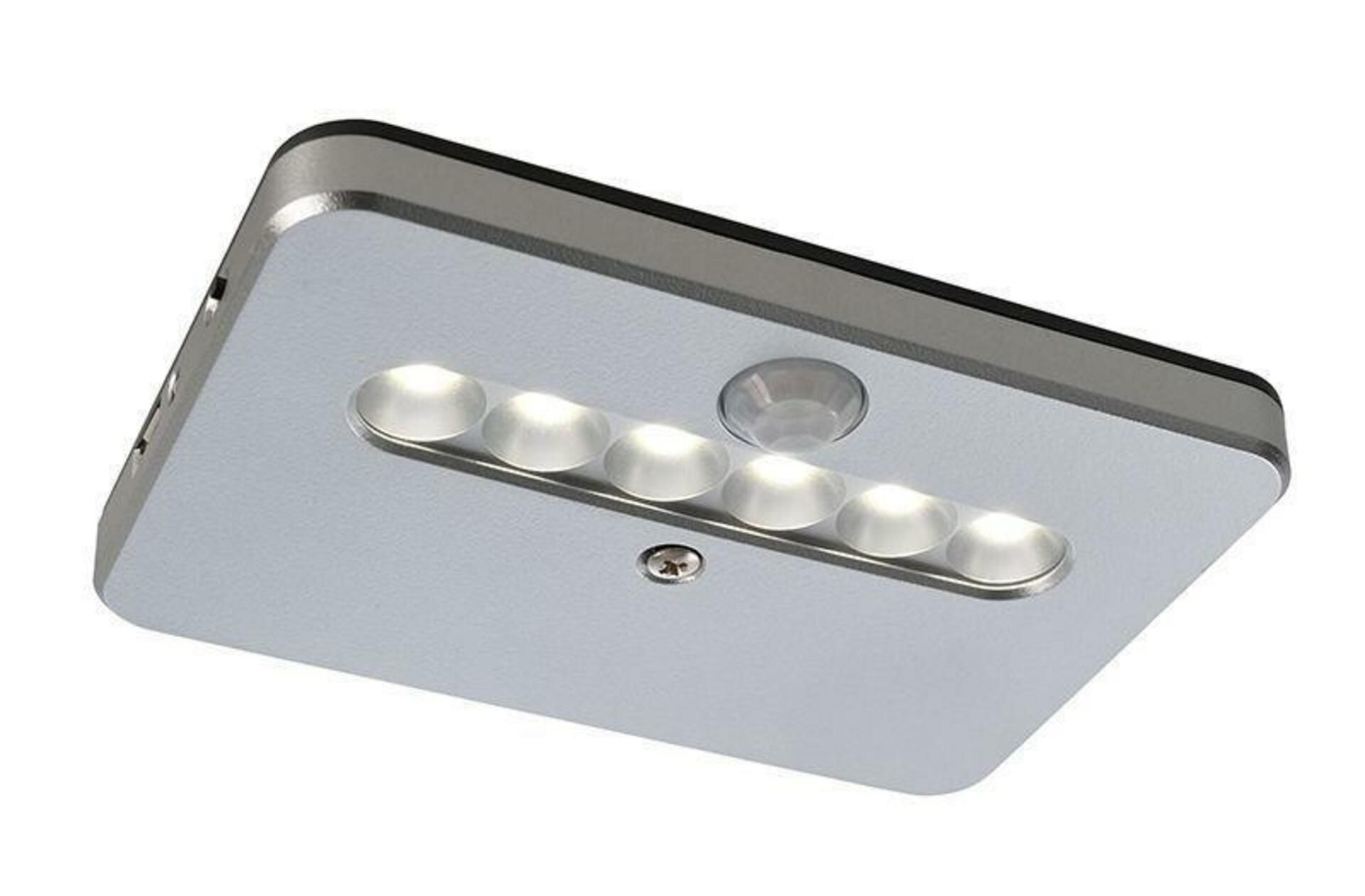 Light Impressions Halemeier nábytkové přisazené svítidlo LuckyLite Pro 5V DC 4000 K 100,0 mm stříbrná mat 687095