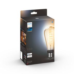 Philips HUE LED White Ambiance Filament žiarovka E27 ST72 7W 550lm 2200-4500K stmievateľná BlueTooth