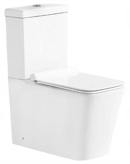 MEXEN - Cube WC kombi vrátane sedátka soft-close, biele 31014000