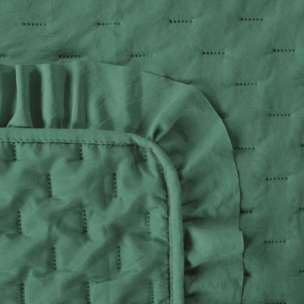 DomTextilu Zelený prehoz na posteľ v klasickom štýle Šírka: 170 cm | Dĺžka: 210 cm 16555-124238