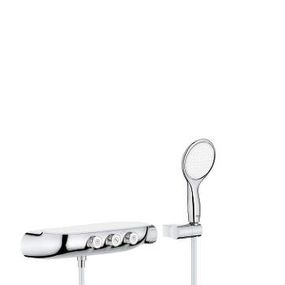 Grohe Rainshower SmartControl - Sprchový set Duo pod omietku s termostatom, 360 mm, mesačná biela 26443LS0