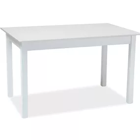 LEVANED 100 jedálenský stôl, biela matná