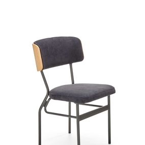 Jedálenská stolička SMART-KR dub/čierna