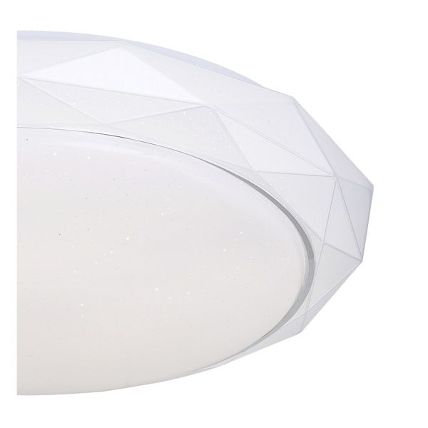 Globo 48304CCT LED stropné svietidlo Andi 1x48W | 350-3360lm | 3000K-6500K - stmievateľné, diaľkový ovládač, fixácia farieb, pamäťová funkcia, nočné osvetlenie, biela