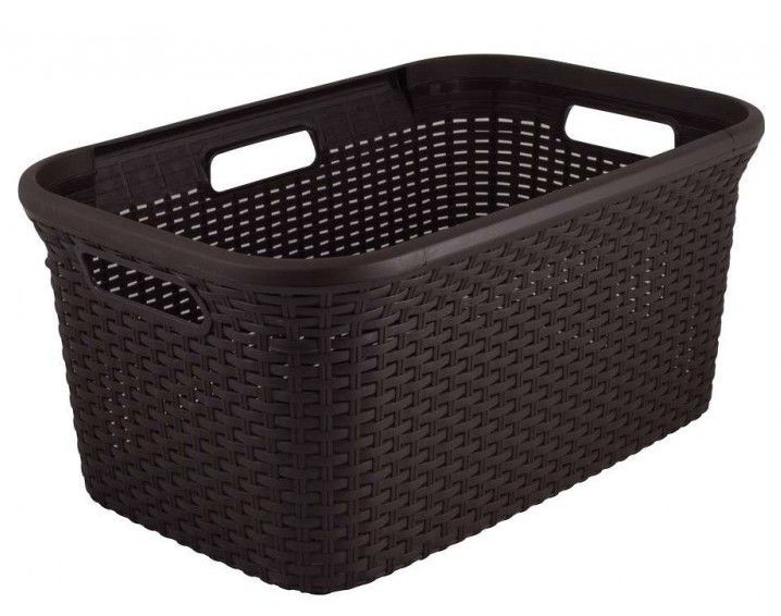 CURVER RATTAN STYLE 30476 Kôš na bielizeň 45 l hnedý