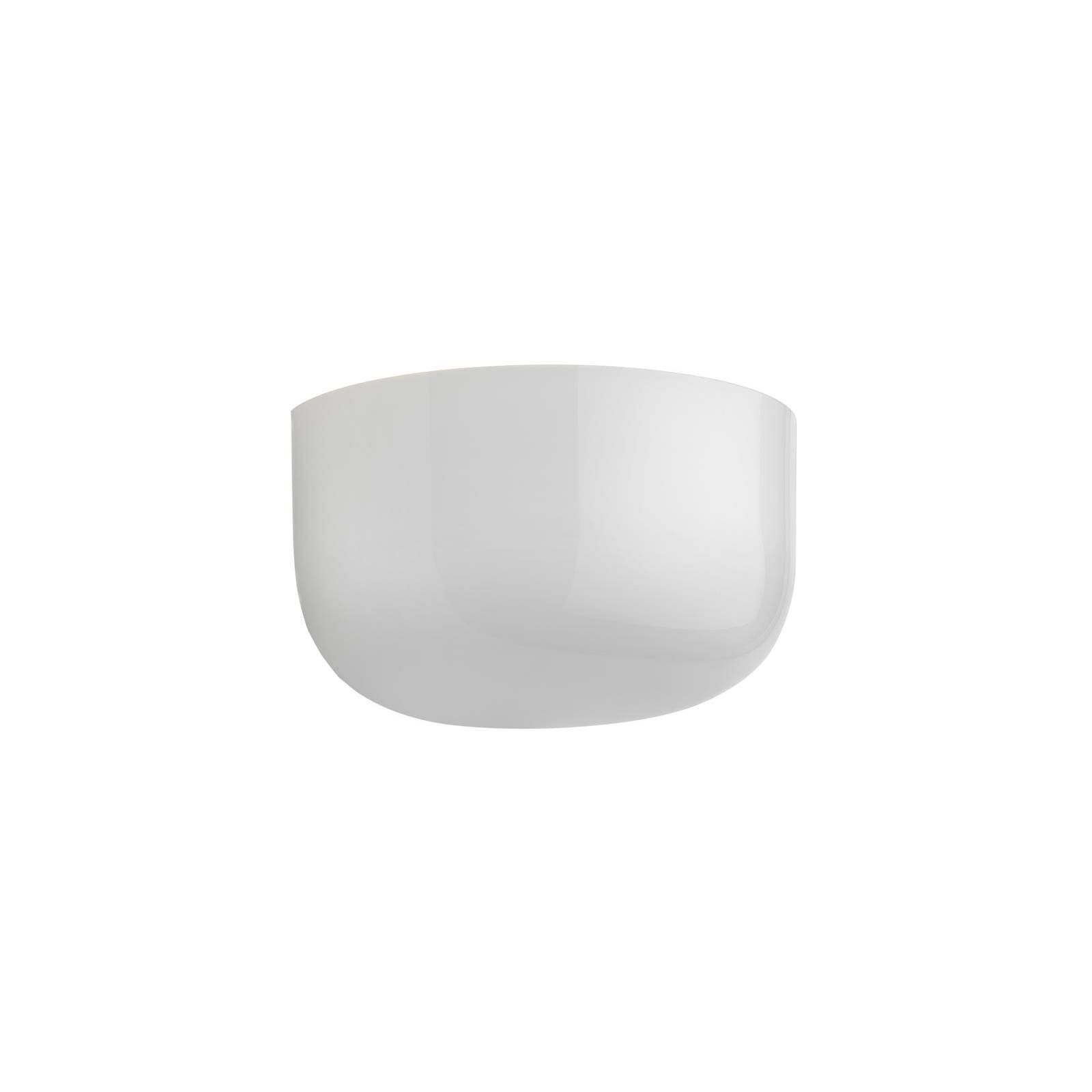 FLOS Bellhop Wall Up vonkajšie LED svietidlo biela, polykarbonát, 17W, L: 19.1 cm, K: 10.8cm