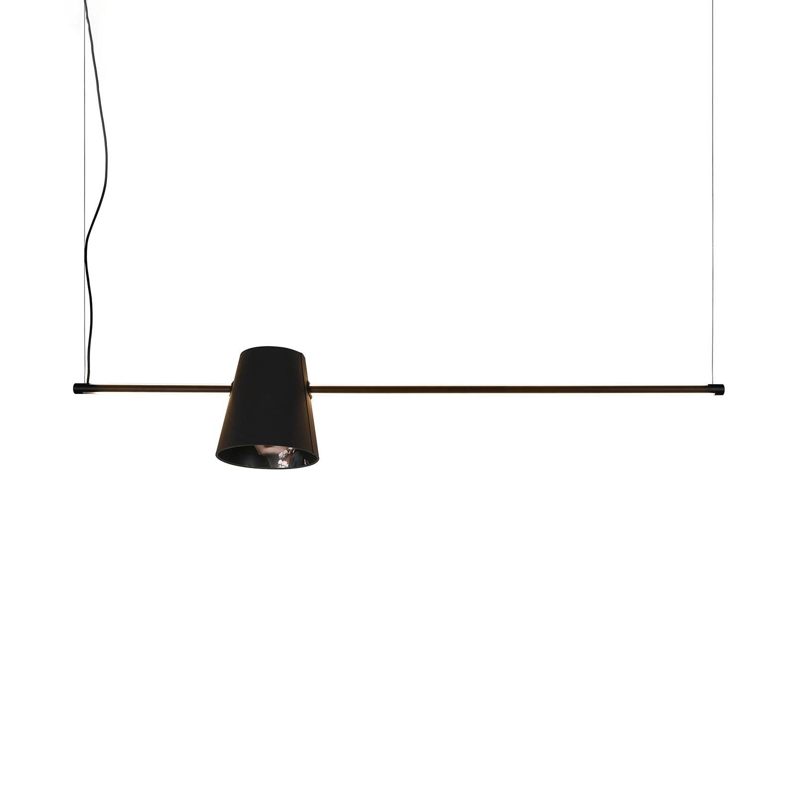 Karman Cupido trámová LED 99cm ovládaná aplikáciou, Obývacia izba / jedáleň, hliník, polykarbonát, 36W, P: 99 cm