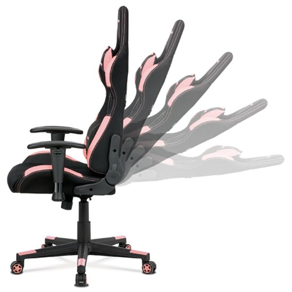 Autronic kancelárska stolička KA-F02 PINK