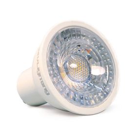 euroLighting LED reflektor GU10 6, 5W plné spektrum 2 700K Ra95, plast, GU10, 6.5W, Energialuokka: E, P: 5.7 cm