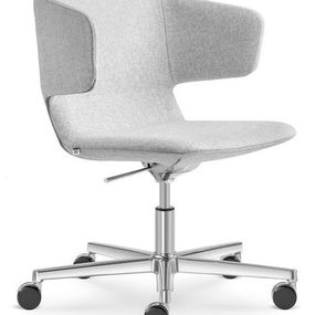 LD SEATING Konferenčné kreslo FLEXI, FP-RA,F37-N6