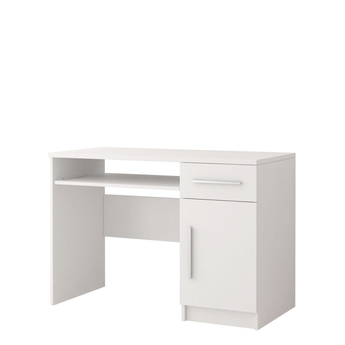 Písací stôl OMEGA 110 cm biely