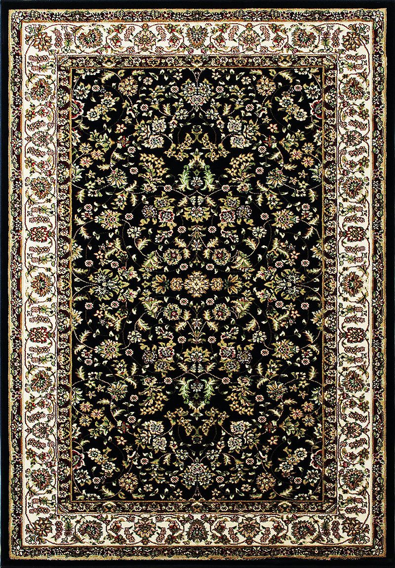 Berfin Dywany Kusový koberec Anatolia 5378 S (Black) - 250x350 cm