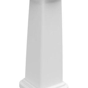GSI - CLASSIC univerzálny keramický stĺp k umývadlam 66x27 cm, biela ExtraGlaze 877011
