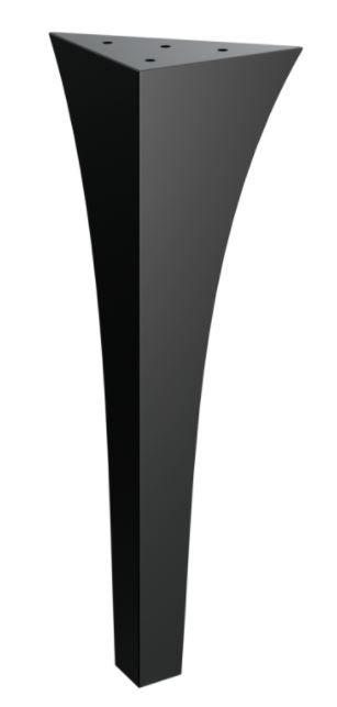 RMP Stolová noha Erebos 40 cm čierna NOHA033/40