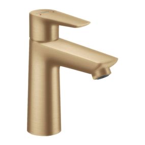 Hansgrohe Talis E - Páková umývadlová batéria 110 bez odtokovej súpravy, kartáčovaný bronz 71712140