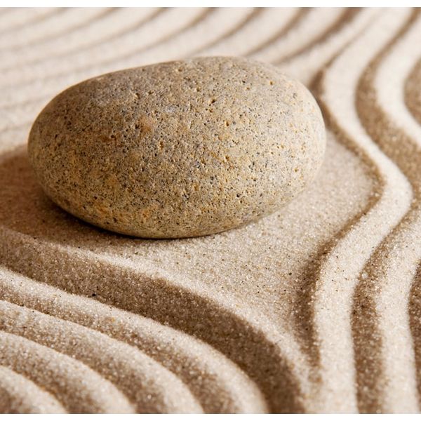 Fototapeta kameň v piesku - Zen stone