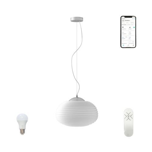 Immax 07067L NEO COCONO závěsný lustr 34x22cm LED zdroj 1x8,5W + diaľkové ovládanie