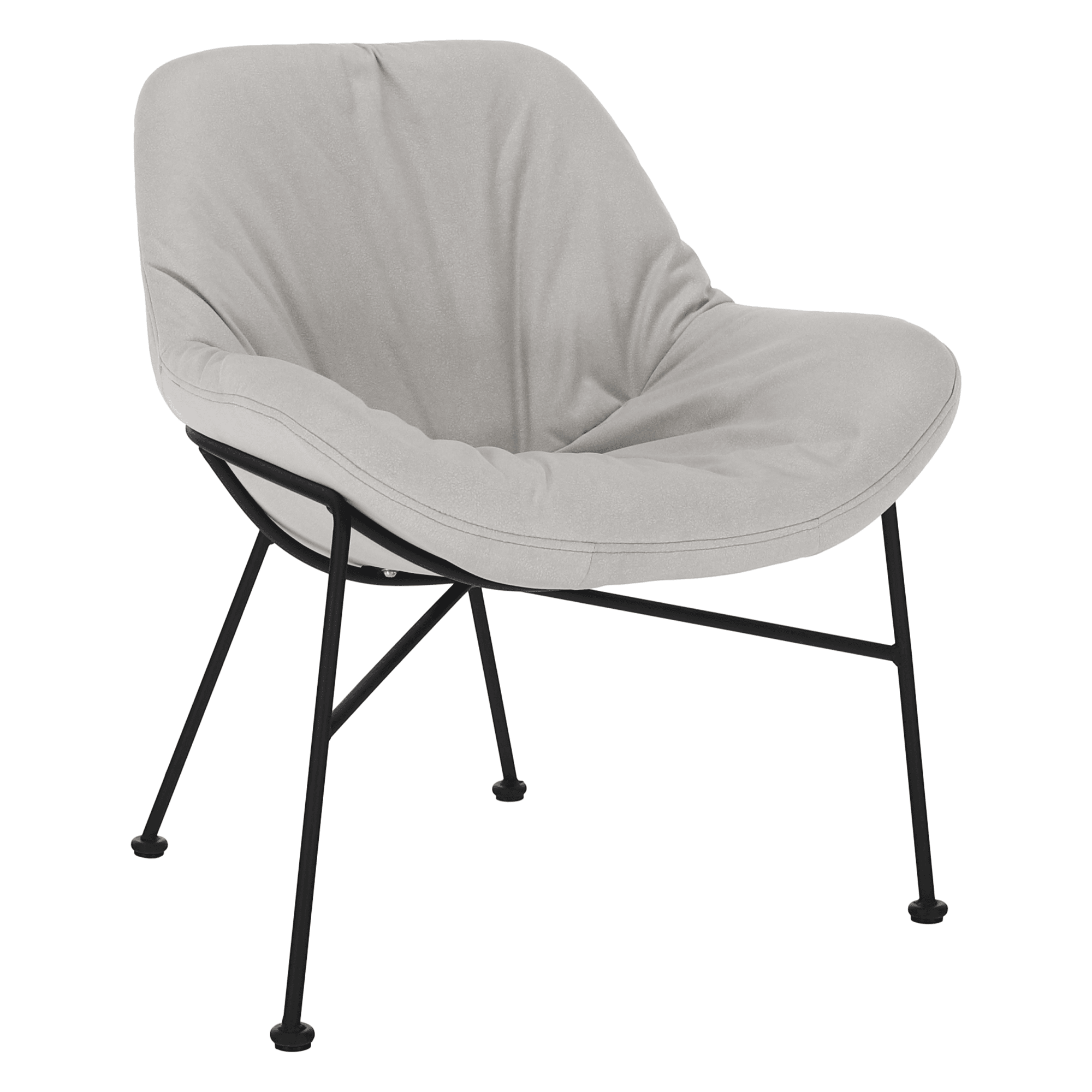 Kondela Jedálenská stolička, látka s efektom brúsenej kože béžová, KALIFA 71065