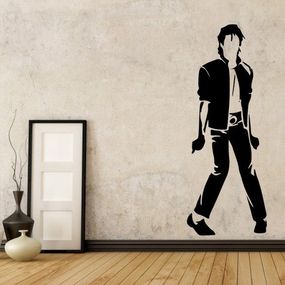Samolepka na zeď Michael Jackson 1339