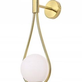 Nástenné svietidlo Ball 40 cm zlaté