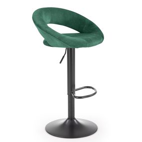 Barová stolička H102 Halmar Tmavo zelená