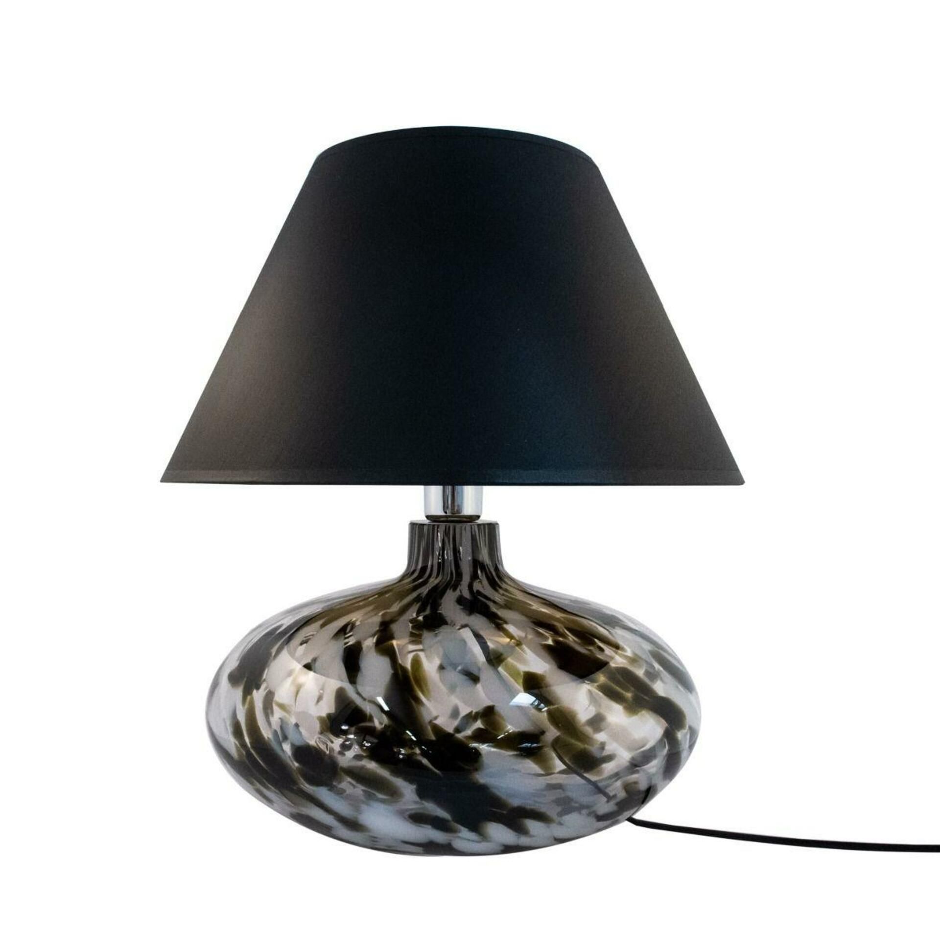 ZUMALINE Stolní lampa ADANA KREZLE 5526BKGO