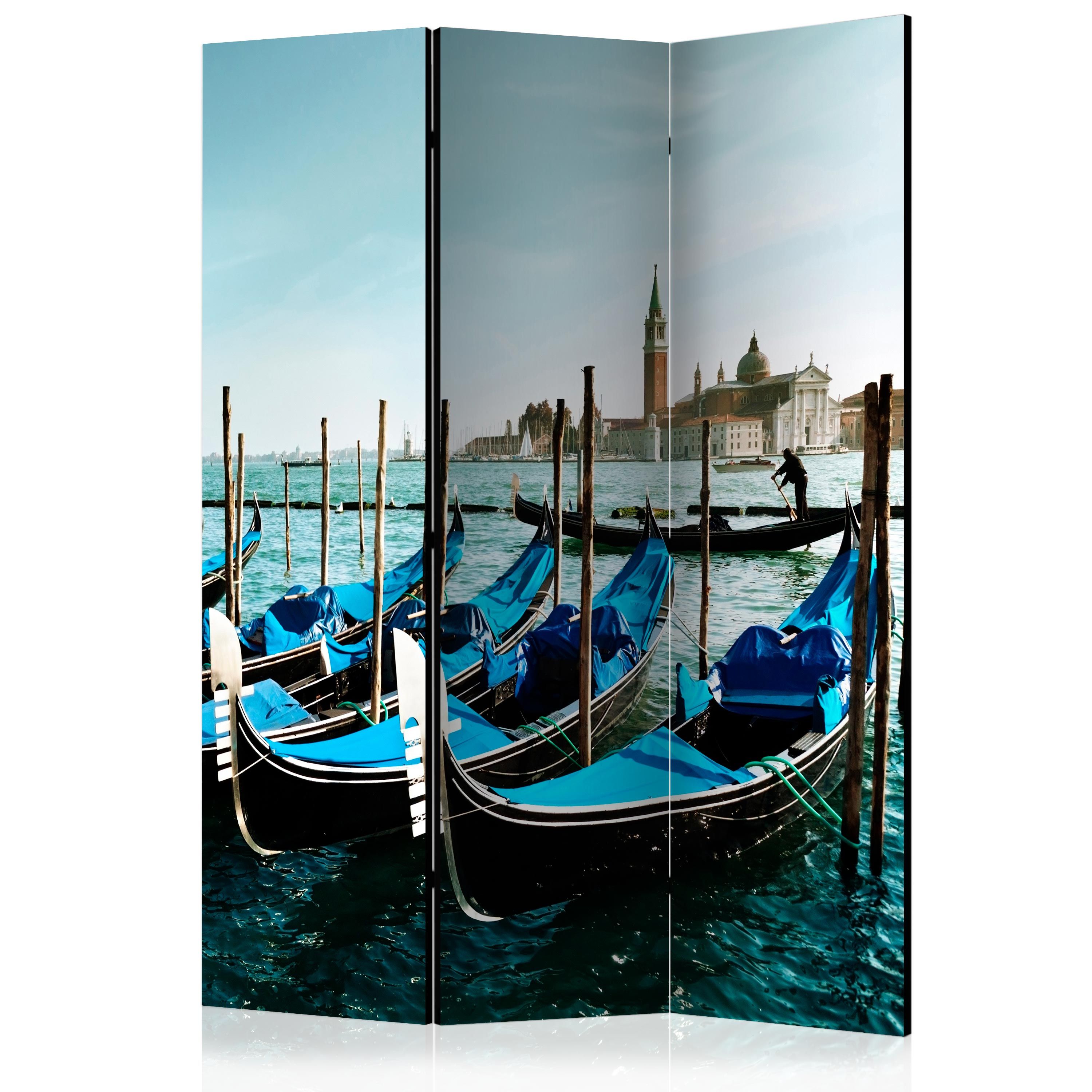 Artgeist Paraván - Gondolas on the Grand Canal, Venice [Room Dividers]