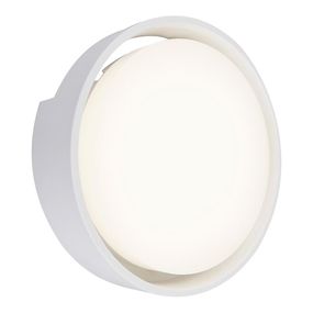 Briloner 3019-016 - LED Vonkajšie nástenné svietidlo GENUA LED/18W/230V IP44 biela