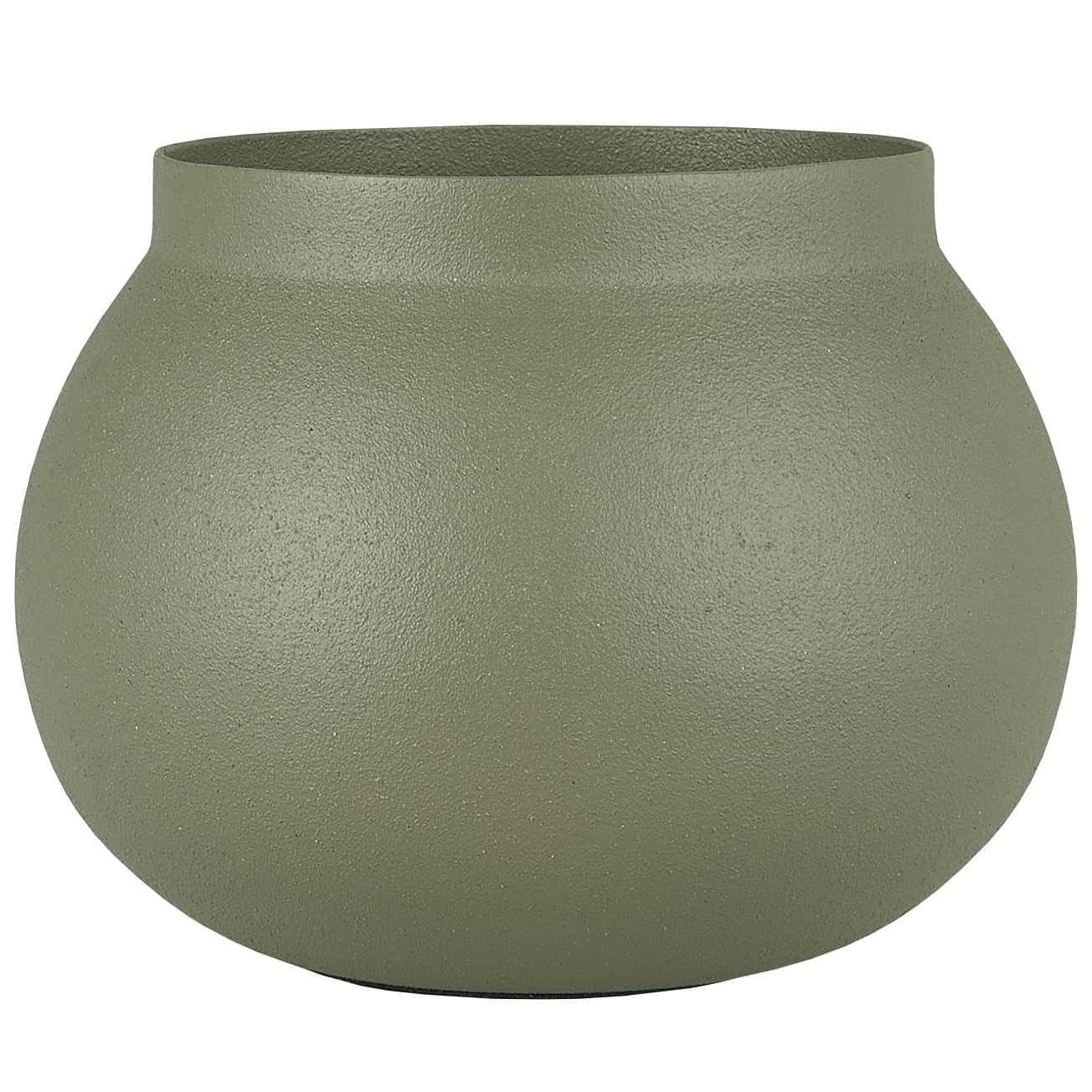 IB LAURSEN Kovový kvetináč/váza Dusty Green 8 cm