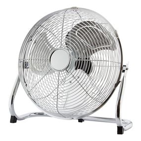 Podlahový ventilátor, 45 cm, 3 rýchlosti, chróm, 140W