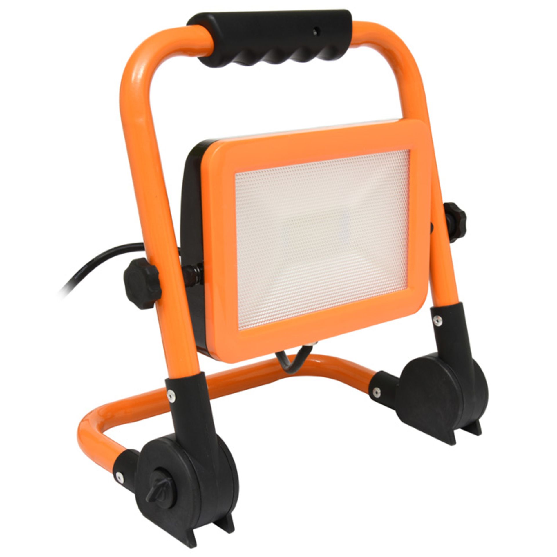 Ecolite LED reflektor podst., 50W, 4000K, 4000lm, IP65, oranž RMLED-50W/ORA