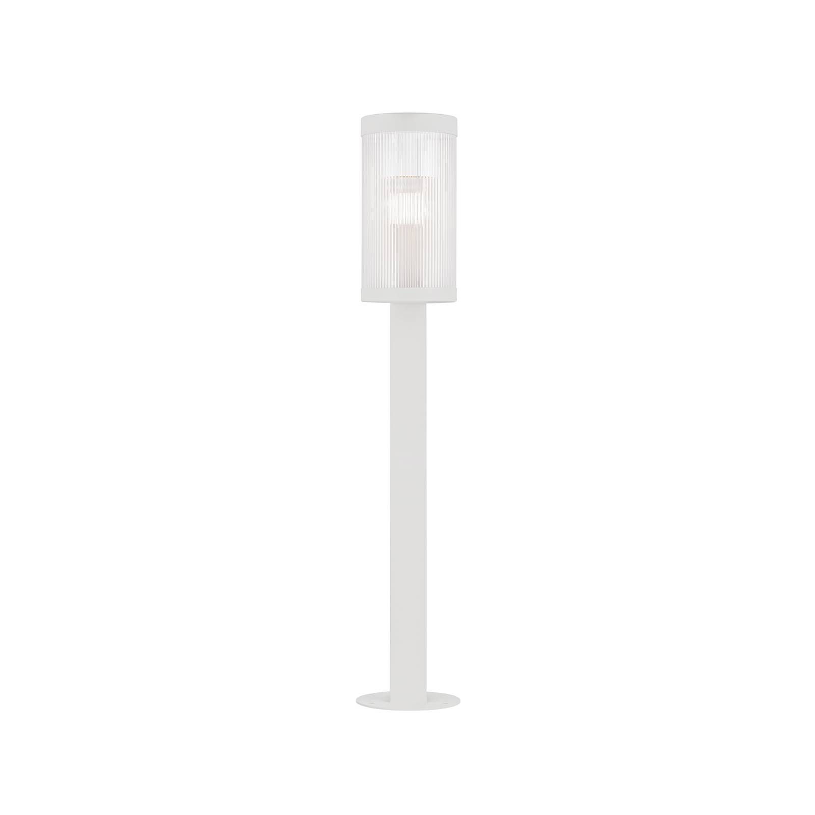 Nordlux Chodníkové svietidlo Coupar Garden z hliníka biela, hliník, plast, E27, 25W, P: 14.5 cm, L: 13 cm, K: 80cm