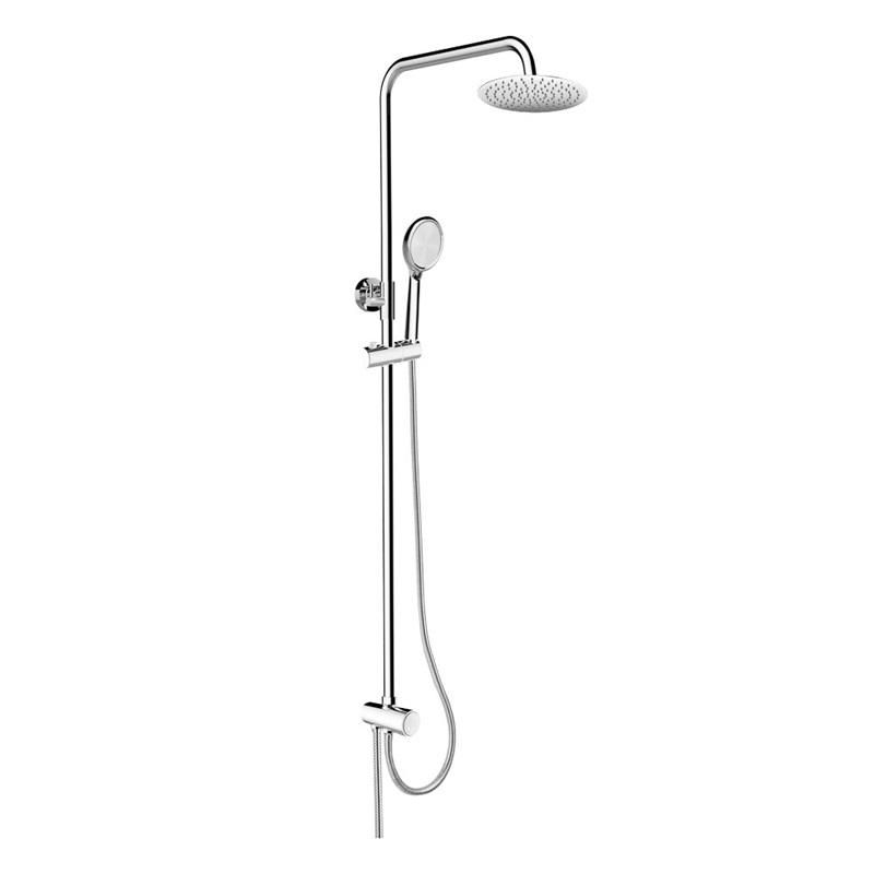 MEREO MEREO - Sprchový set s tyčou, nerezová hlavová sprcha a trojpolohová ručná sprcha CB95001SS1