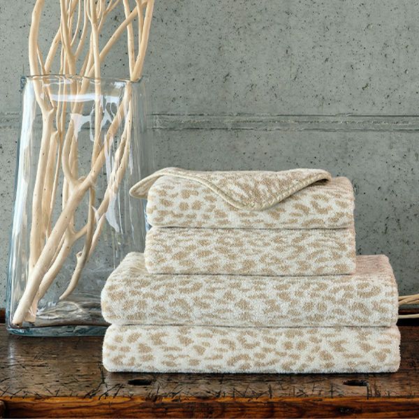 Abyss & Habidecor Béžové ručníky Zimba ze 100% egyptské bavlny - 770 Linen, Velikost 100x150 cm