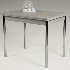Jedálenský stôl Hamburg 110x70 cm, sivý betón