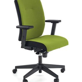 Halmar POP kancelárska stolička,  bok - čierny RN60999, sedák - zelený M38