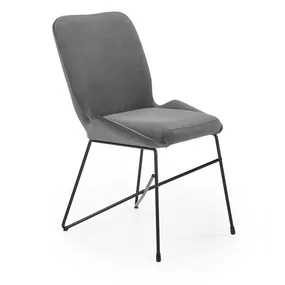 Halmar K454 stolička šedá