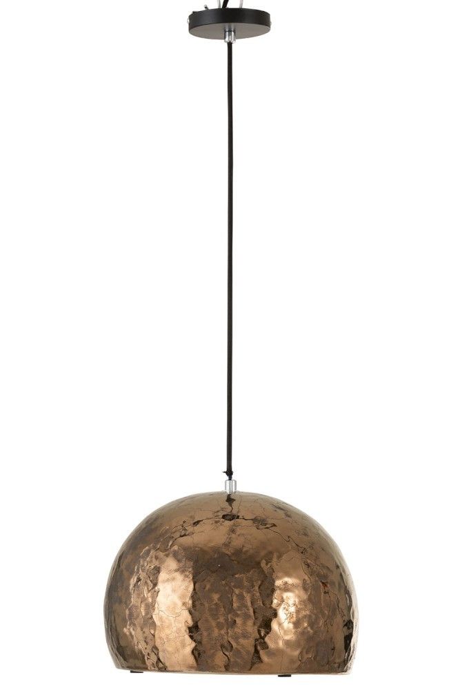 Bronzové keramické stropné svetlo Globe bronze - Ø 30 * 132 cm