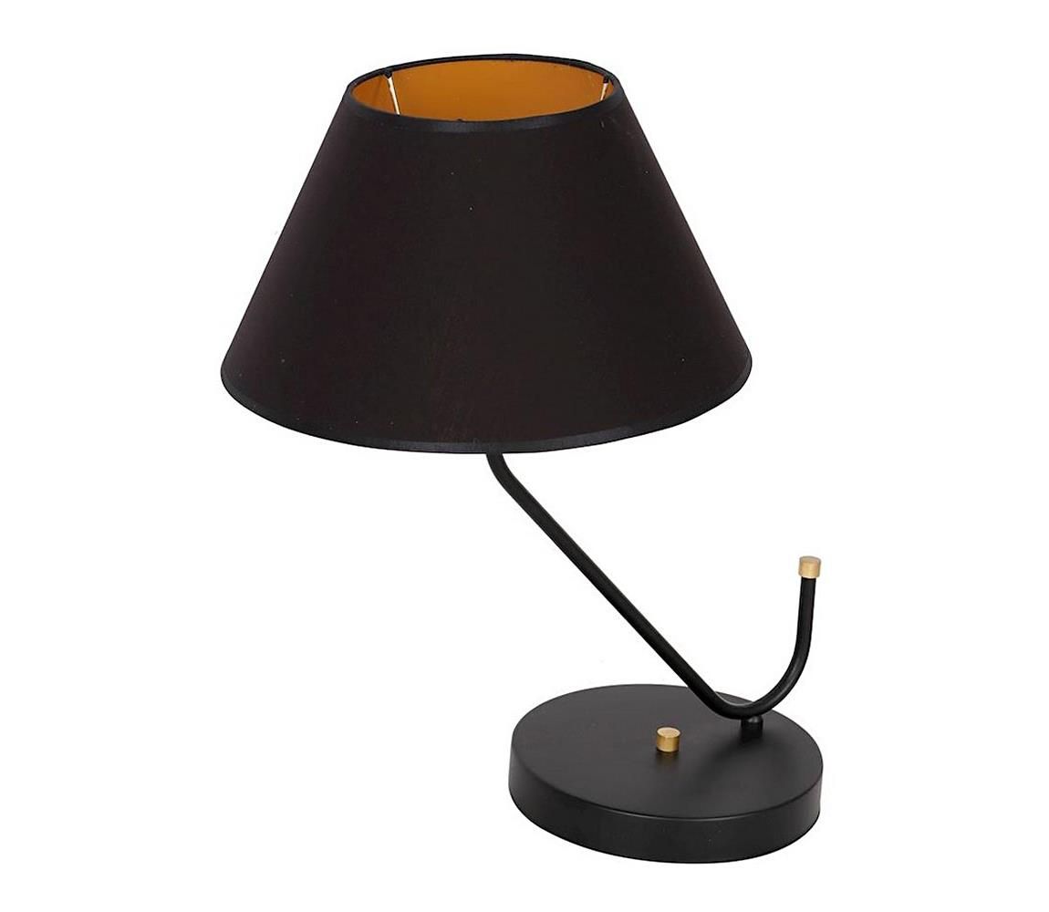 Stolná lampa VICTORIA 1xE27/60W/230V čierna