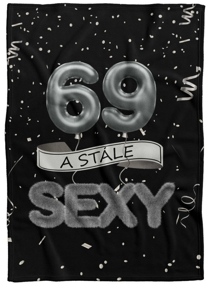 Deka Stále sexy – Čierna (vek: 69, Podšitie baránkom: NE)