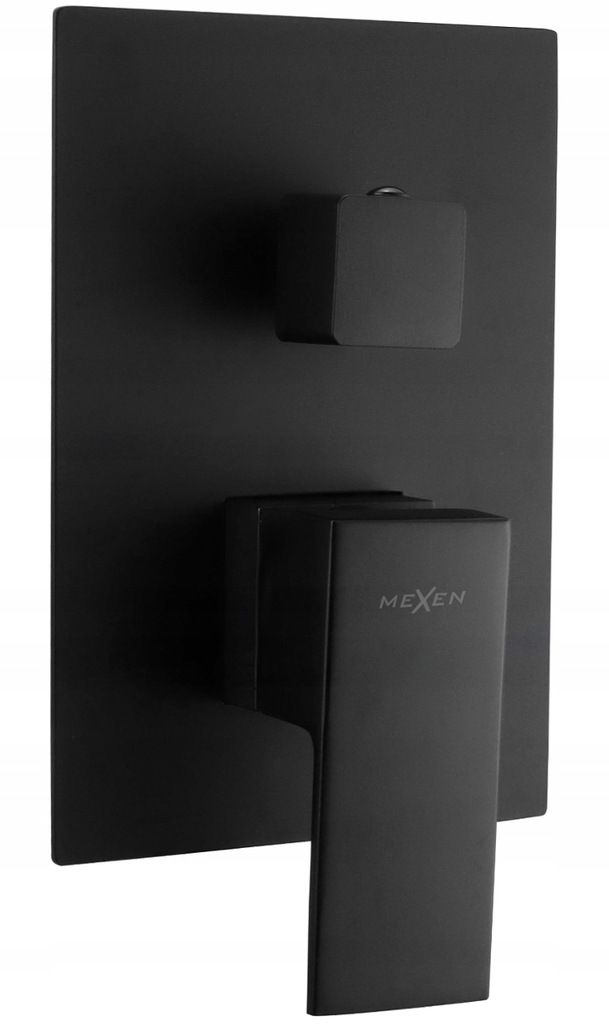 Podomietková batéria MEXEN UNO - čierna - 2 výstupy, 71435-70