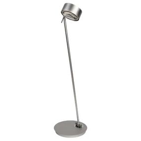 Top Light Stolná lampa Puk Maxx Table, nikel matný, Pracovňa / Kancelária, kov, sklo, G9, 50W, K: 60cm