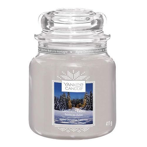 Yankee Candle Sviečka Yankee Candle 411 g - Candlelit Cabin