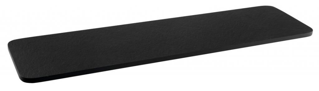 POLYSAN - IPANEMA polička na vaňu, 74x20 cm, čierna 73311