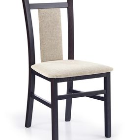 Jedálenská stolička Hubert 8 - wenge / béžová