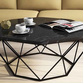 Sofahouse Dizajnový konferenčný stolík Gagenia 90 cm čierny