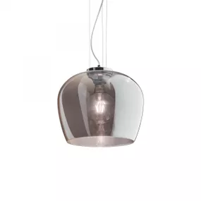 Ideal Lux 241517 závesný stropný luster Blossom 1x60W | E27 - dymové sklo
