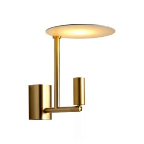 Carpyen LED svetlo Kelly, svetlá nastaviteľné, zlatá/zlatá, Obývacia izba / jedáleň, kov, 3.2W, K: 19cm