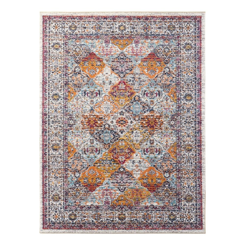 Krémovo-oranžový koberec Nouristan Kolal, 80 x 150 cm