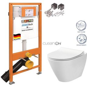 JOMOTech modul pre závesné WC bez sedátka + WC CERSANIT CLEANON CITY 174-91100700-00 CI1